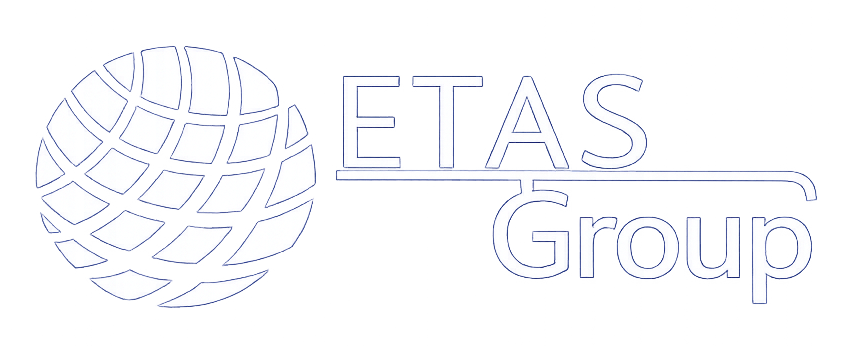 ETAS group logo all white
