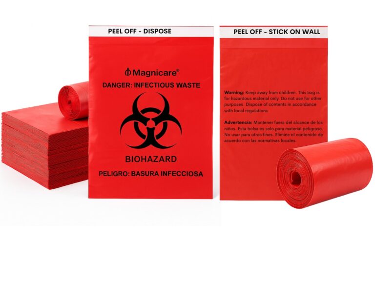 Magnicare Stick on Bio Hazard Bag Main Image