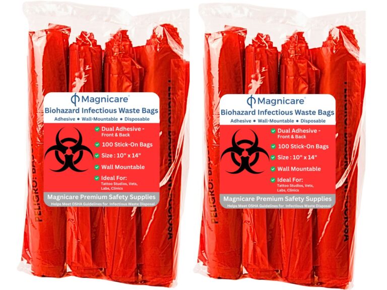 Magnicare Stick on Bio Hazard Bag